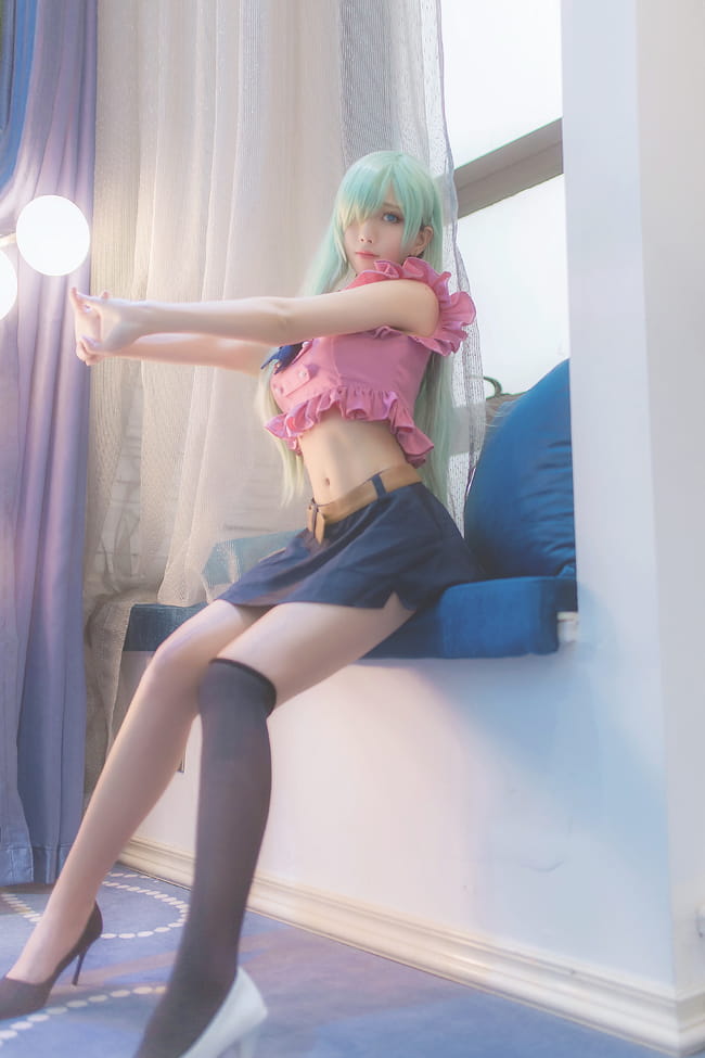 七原罪 伊丽莎白 cosplay(1)