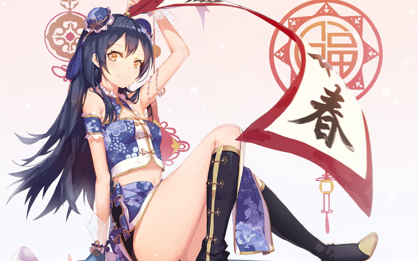 lovelive！海爷 园田海未电脑壁纸下载(1)