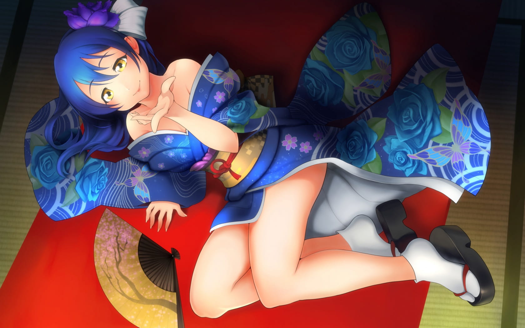 lovelive！海爷 园田海未电脑壁纸下载(1)