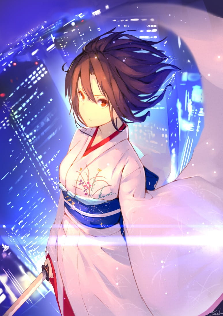 空之境界 两仪式 手机壁纸下载(1)