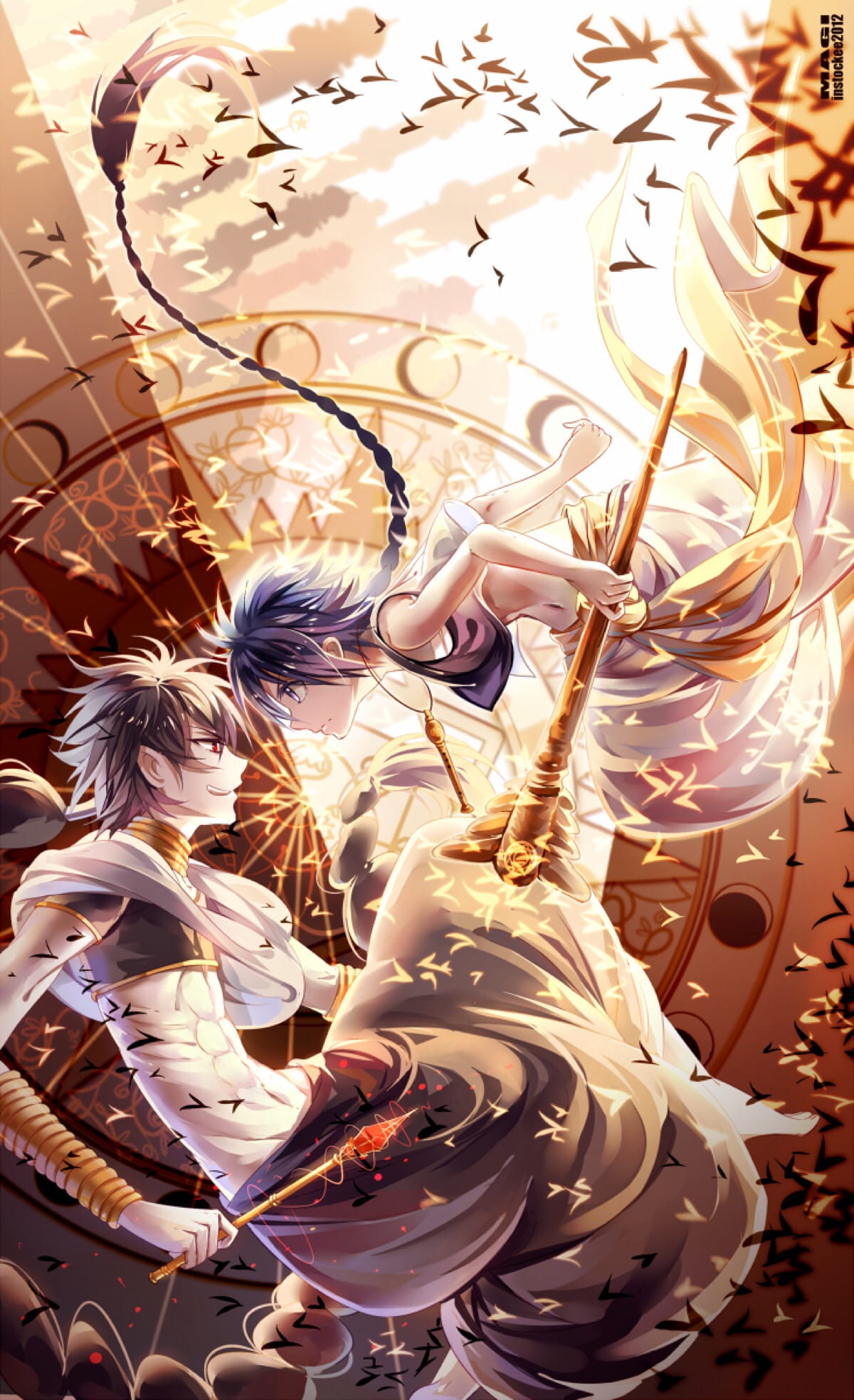 天方魔谭魔笛magi 精选手机壁纸图集(1)