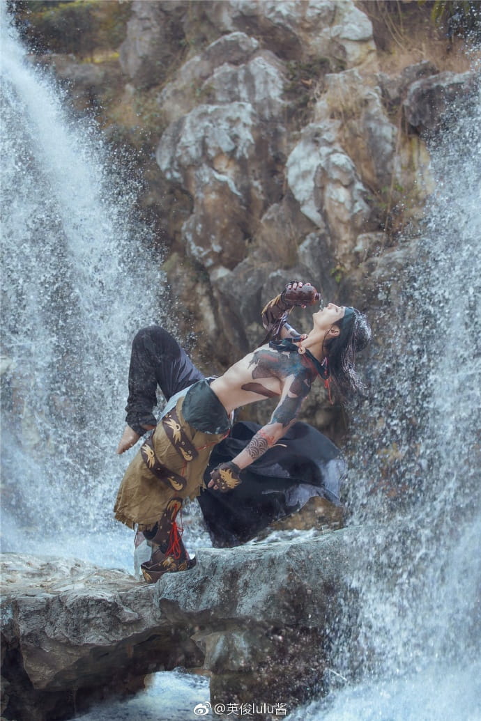 剑侠情缘网络版叁  瞿筱筱&秋宝 cosplay(1)