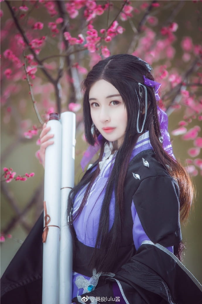 剑侠情缘网络版叁  瞿筱筱&秋宝 cosplay(1)