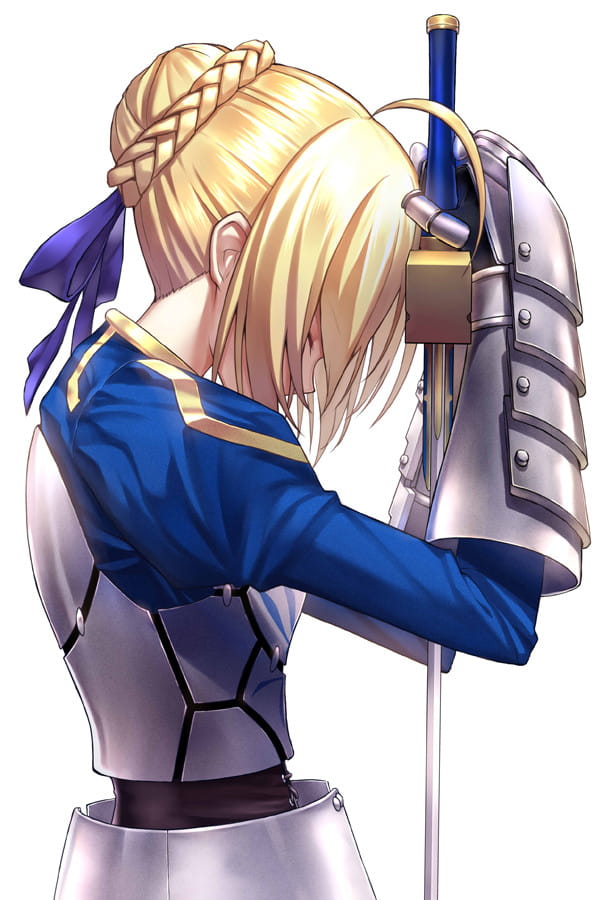 呆毛王 Fate/stay night  saber 手机壁纸下载(1)