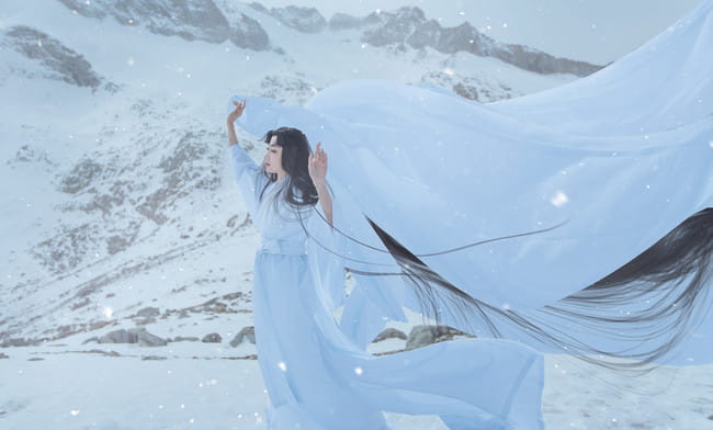 白姬抄 白姬 超还原cosplay(1)