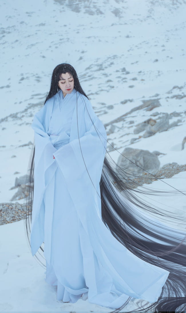 白姬抄 白姬 超还原cosplay(1)