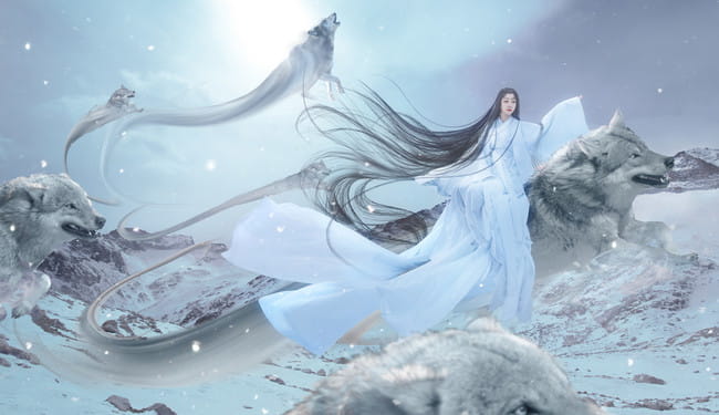 白姬抄 白姬 超还原cosplay(1)