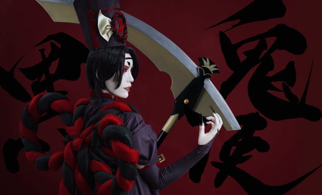 法华无常 网易手游阴阳师 鬼使黑&鬼使白 cosplay(1)