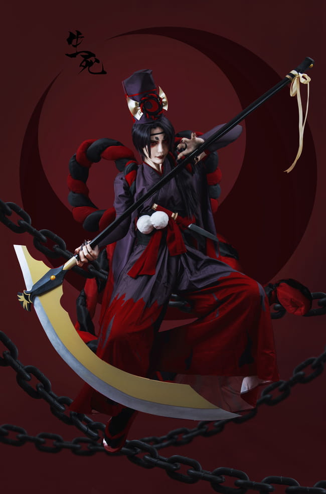 法华无常 网易手游阴阳师 鬼使黑&鬼使白 cosplay(1)