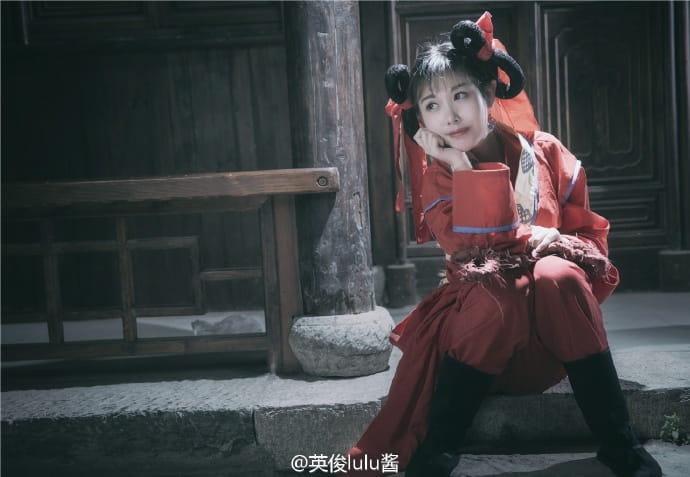 倚天屠龙记之魔教教主 小昭 超还原cosplay(1)