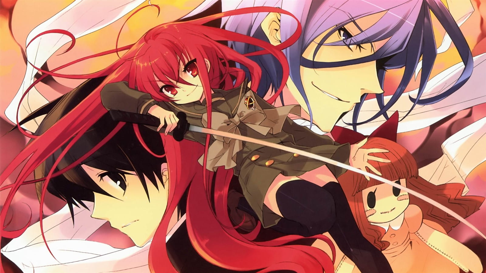 炎发灼眼的讨伐者 夏娜电脑壁纸(1)