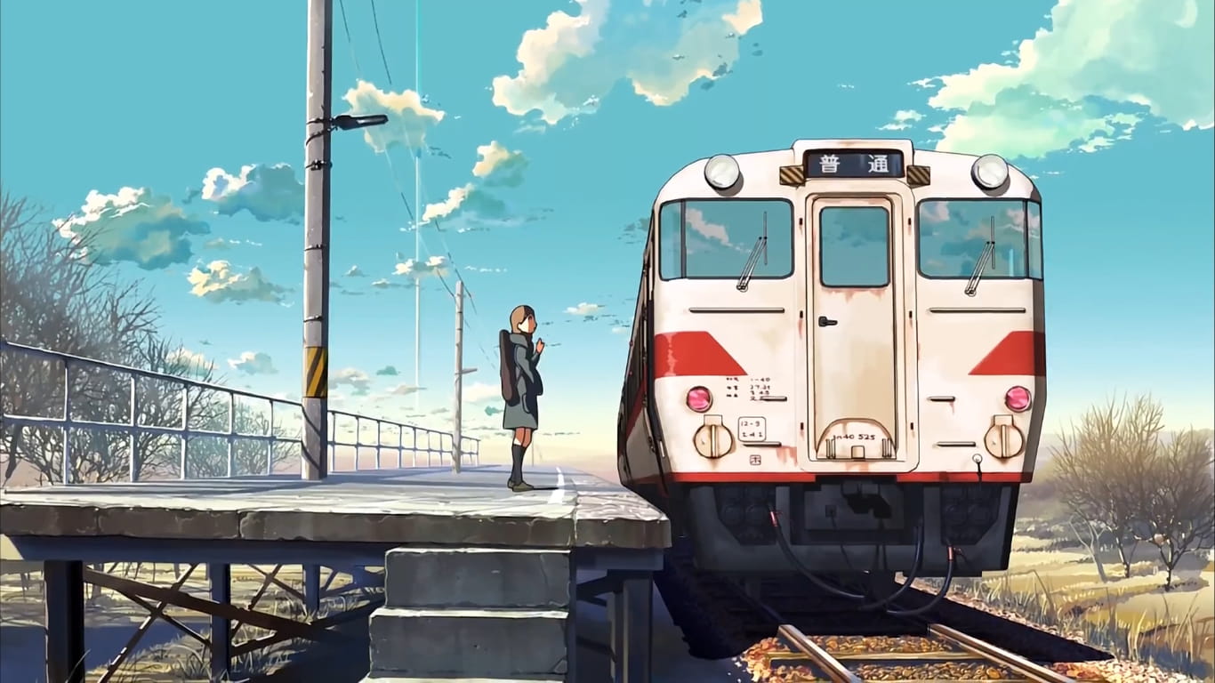 新海诚云之彼端约定之地 超美场景壁纸图(1)