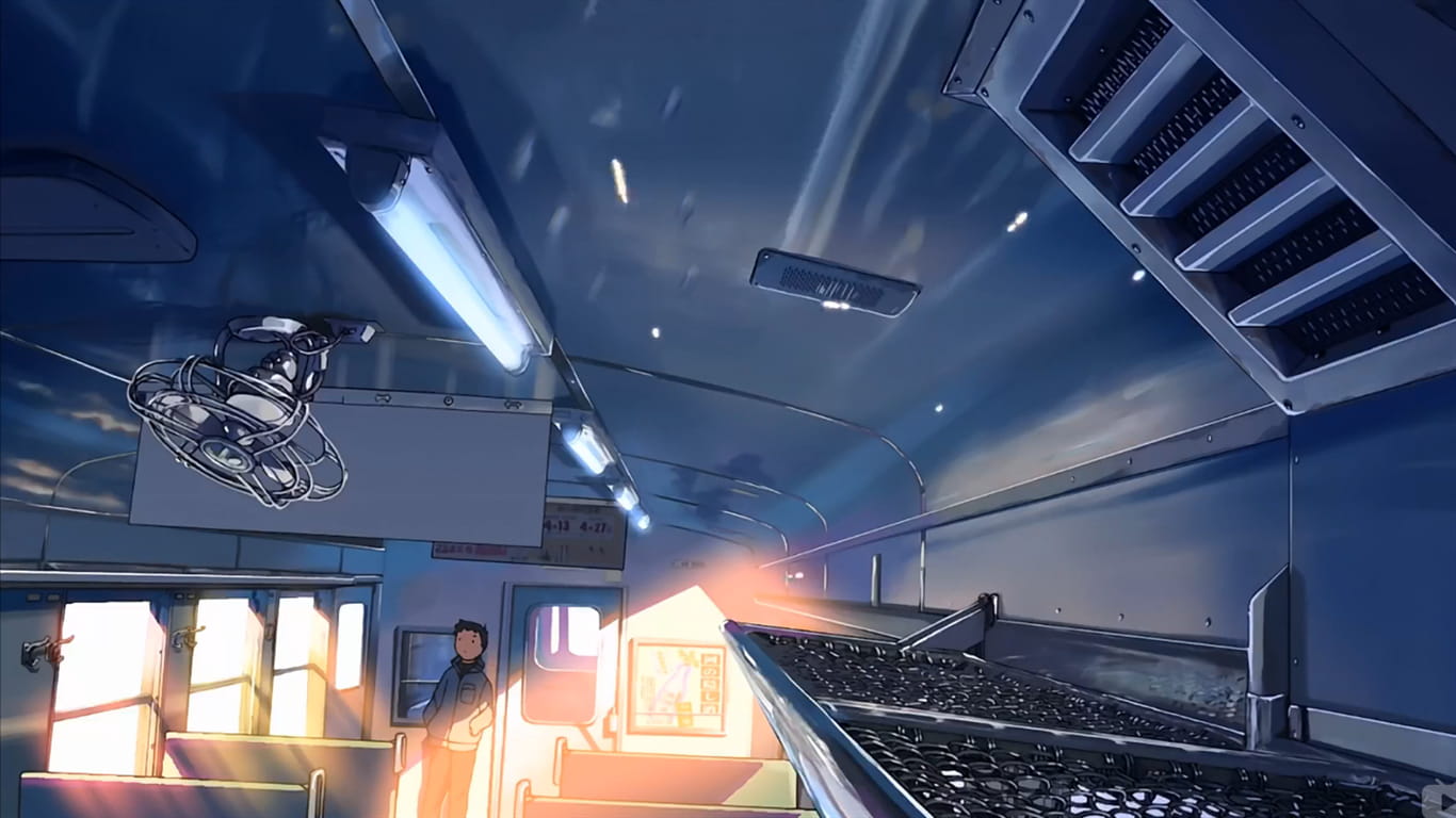 新海诚云之彼端约定之地 超美场景壁纸图(1)