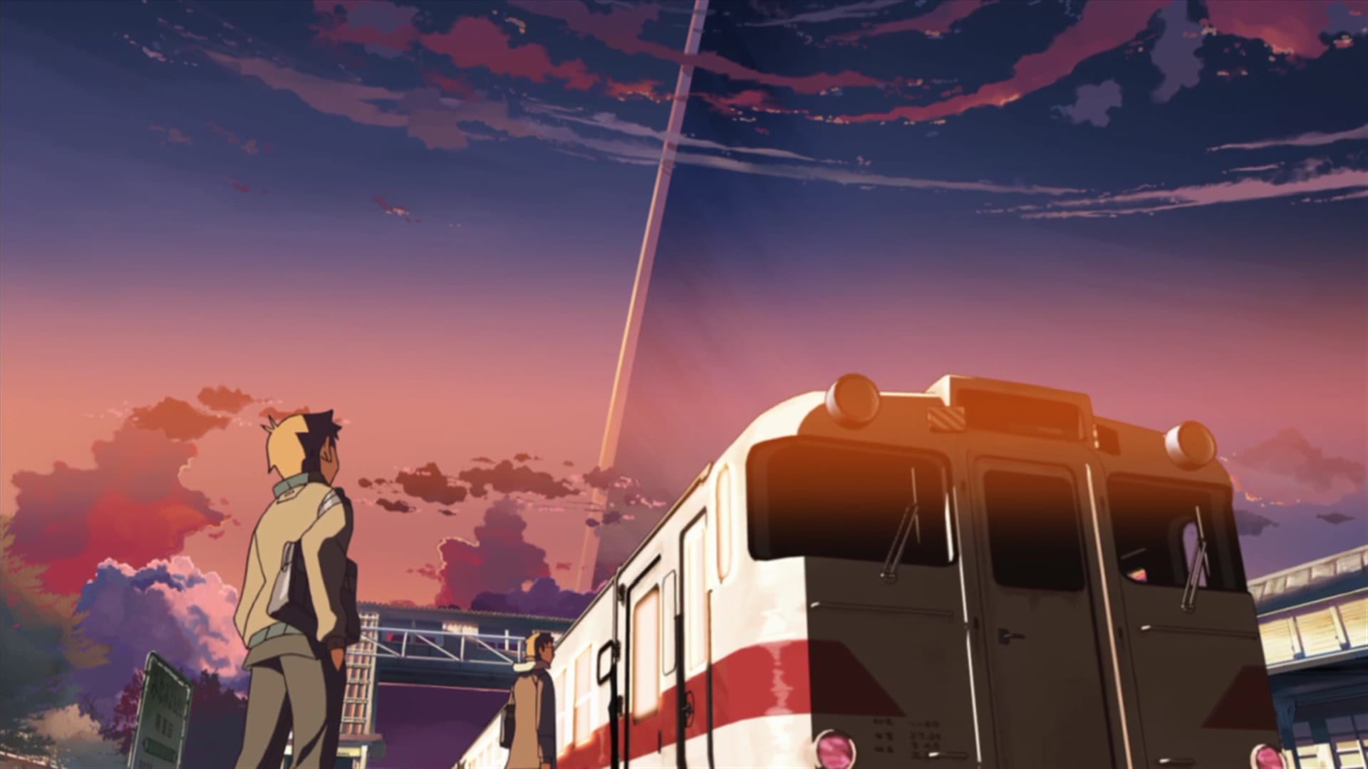 新海诚云之彼端约定之地 超美场景壁纸图(1)