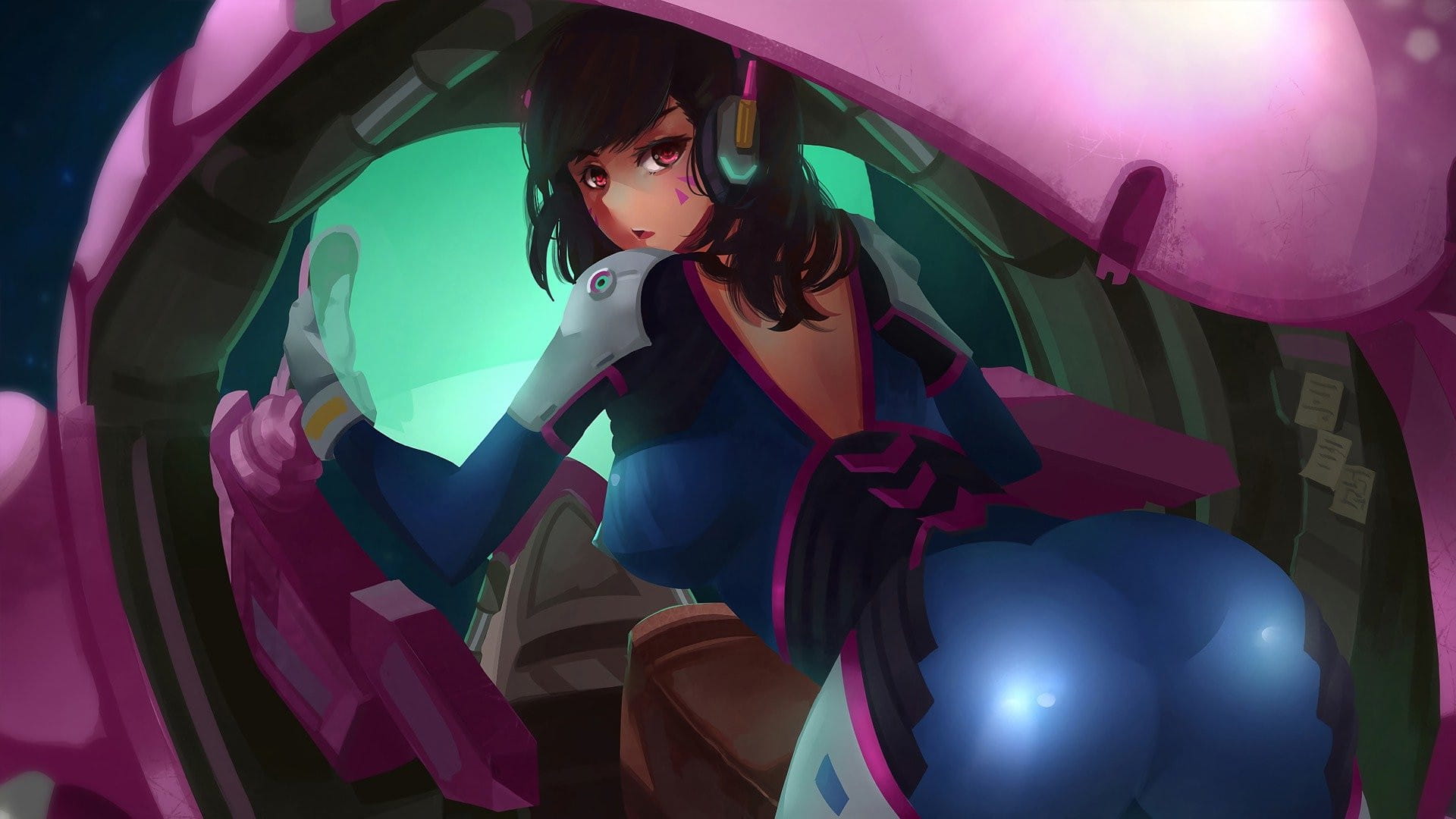 我们需要更多的屁股！守望先锋高清电脑壁纸桌面下载(1)