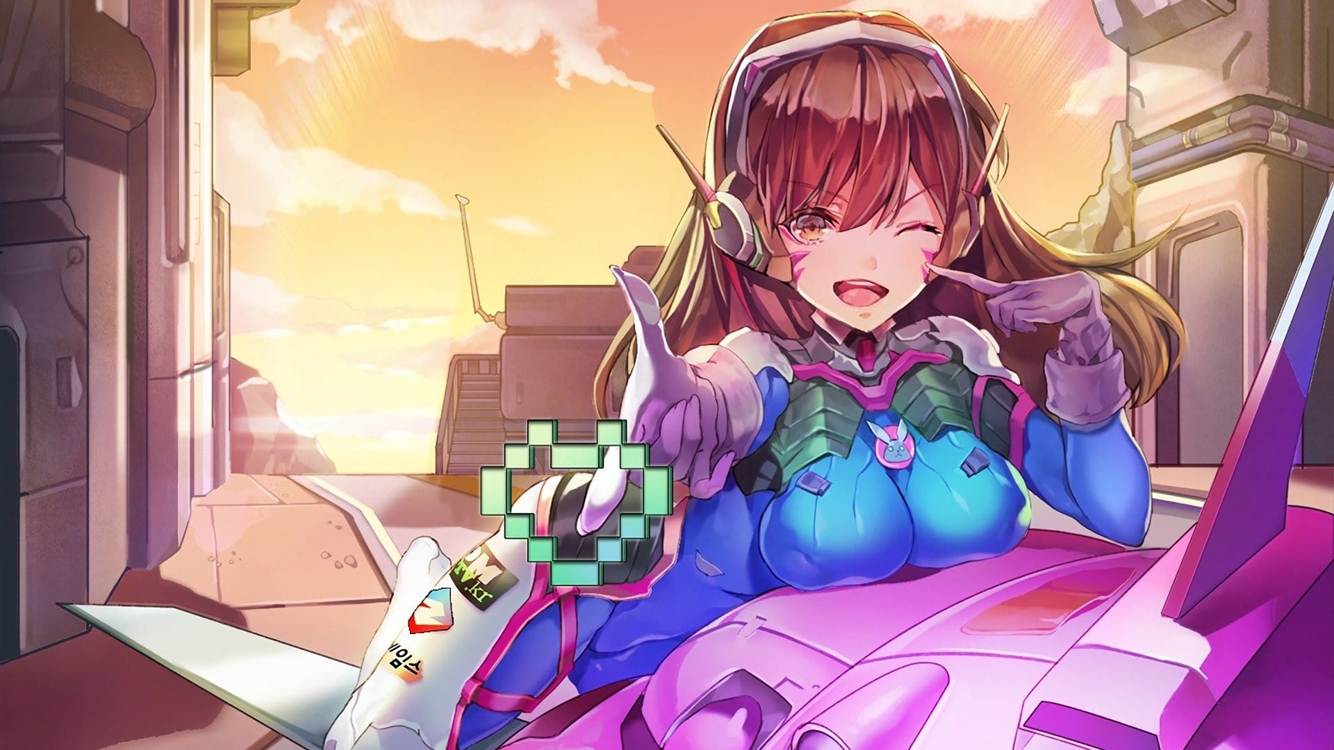 我们需要更多的屁股！守望先锋高清电脑壁纸桌面下载(1)