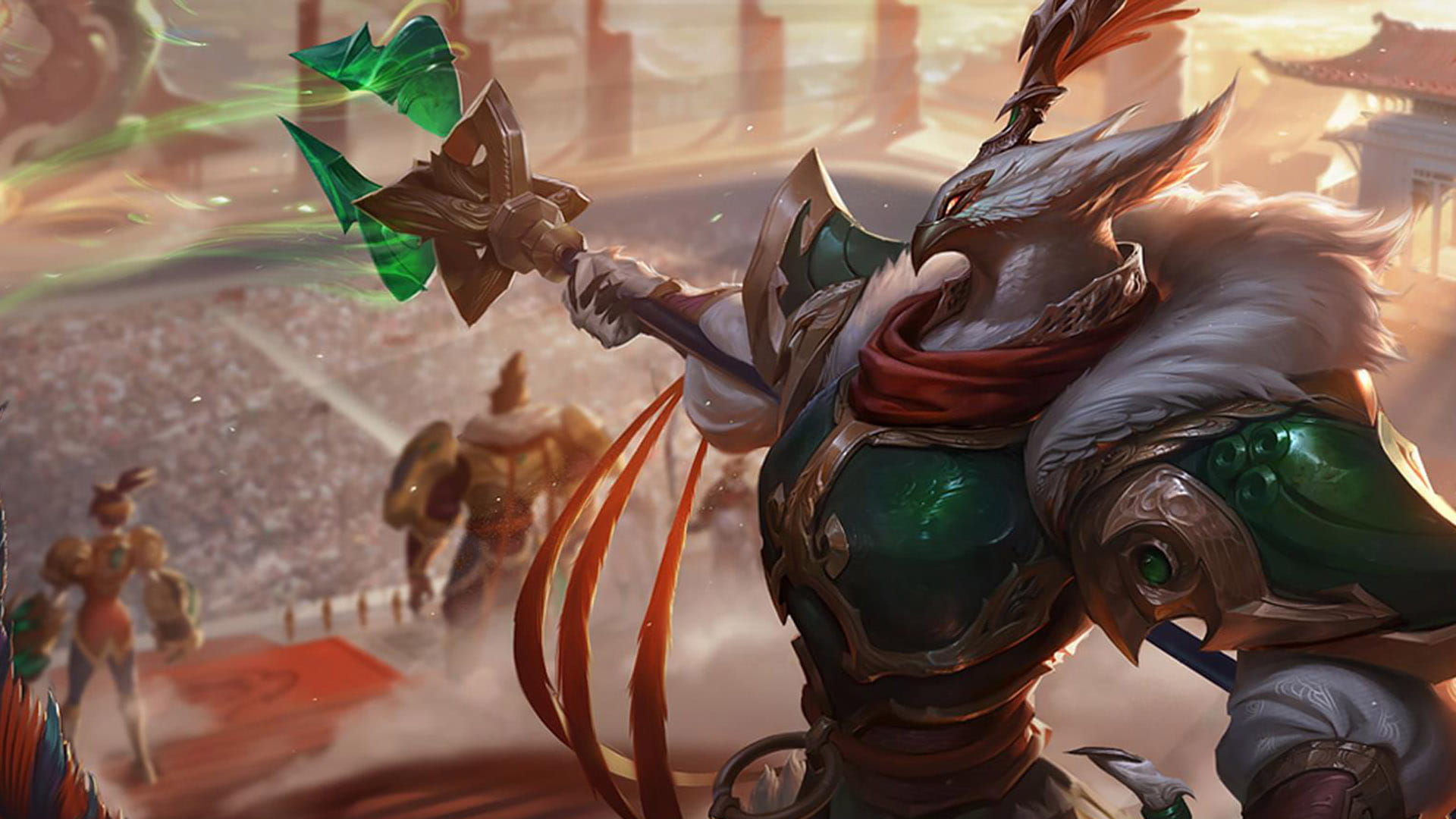 你买了吗？英雄联盟最新皮肤原画电脑壁纸