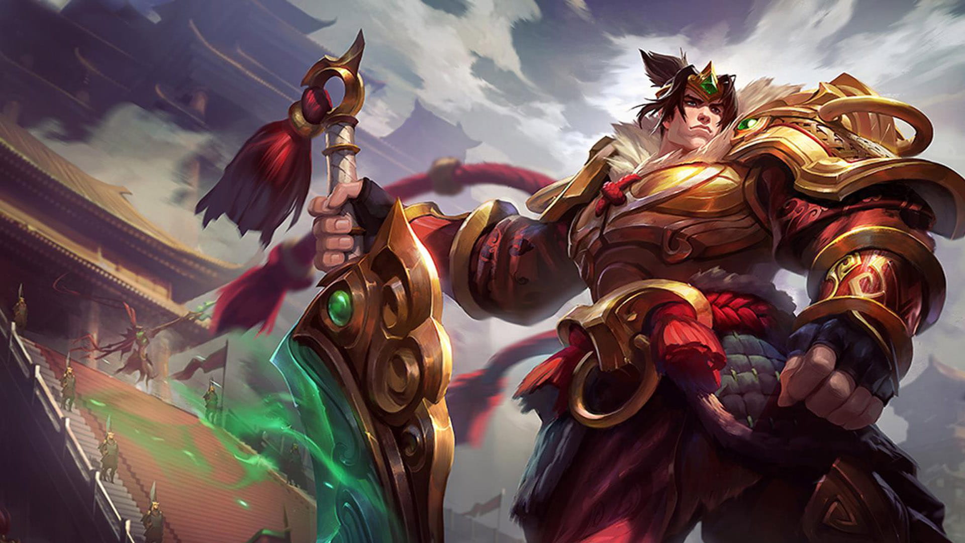 你买了吗？英雄联盟最新皮肤原画电脑壁纸