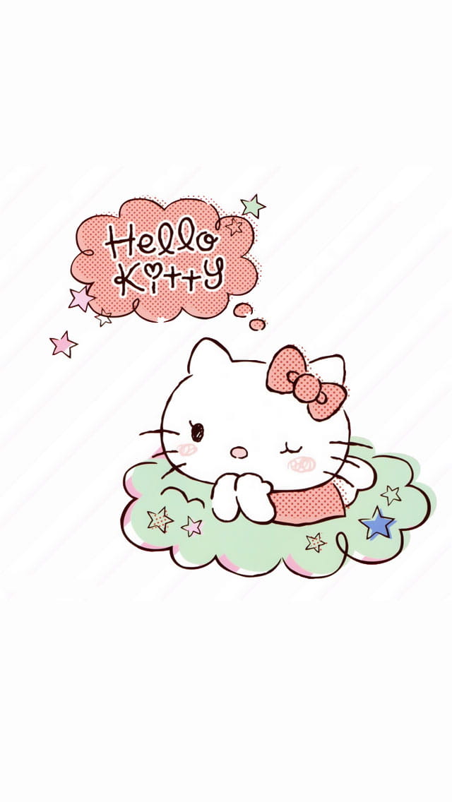 满满的少女心 hello kitty系列手机壁纸(1)