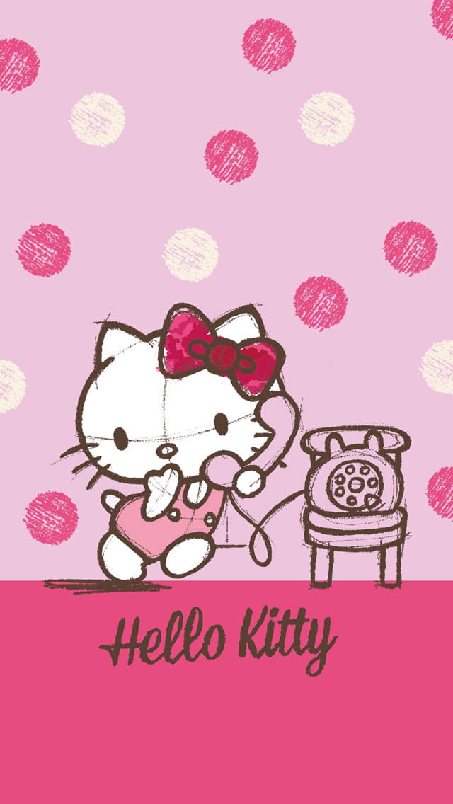 满满的少女心 hello kitty系列手机壁纸(1)
