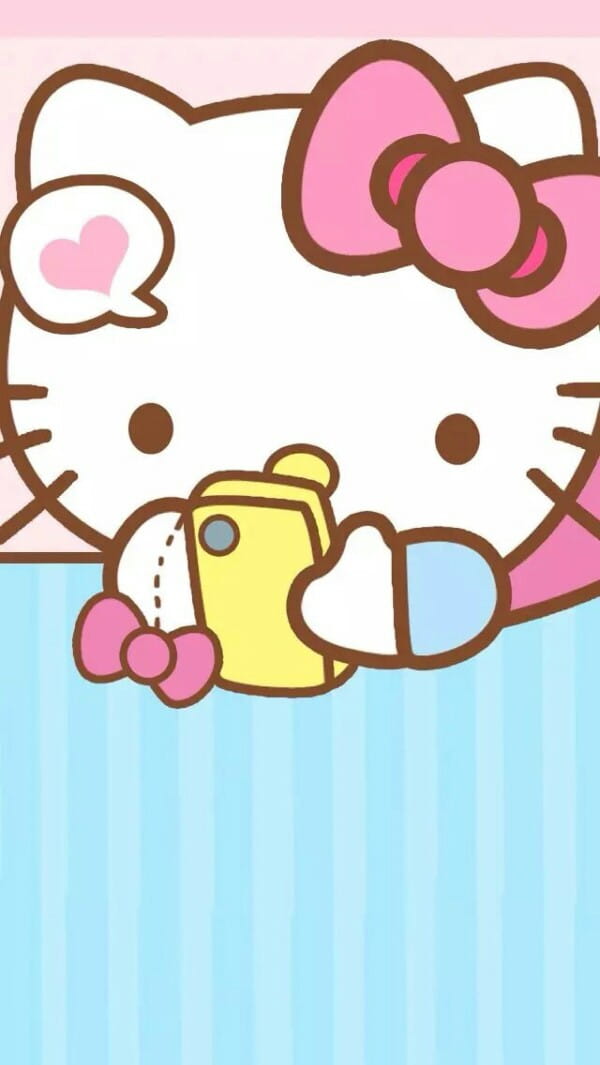 满满的少女心 hello kitty系列手机壁纸(1)