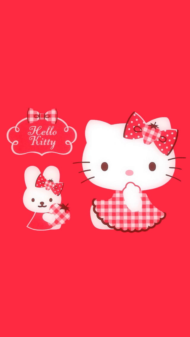 满满的少女心 hello kitty系列手机壁纸(1)