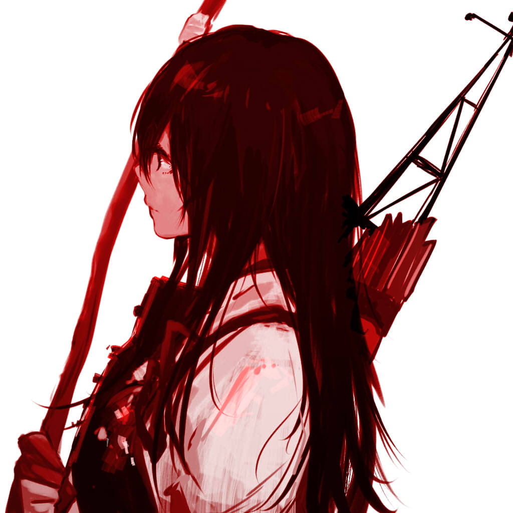 舰队Collection 吃撑舰娘 赤城 动漫手机壁纸下载(1)