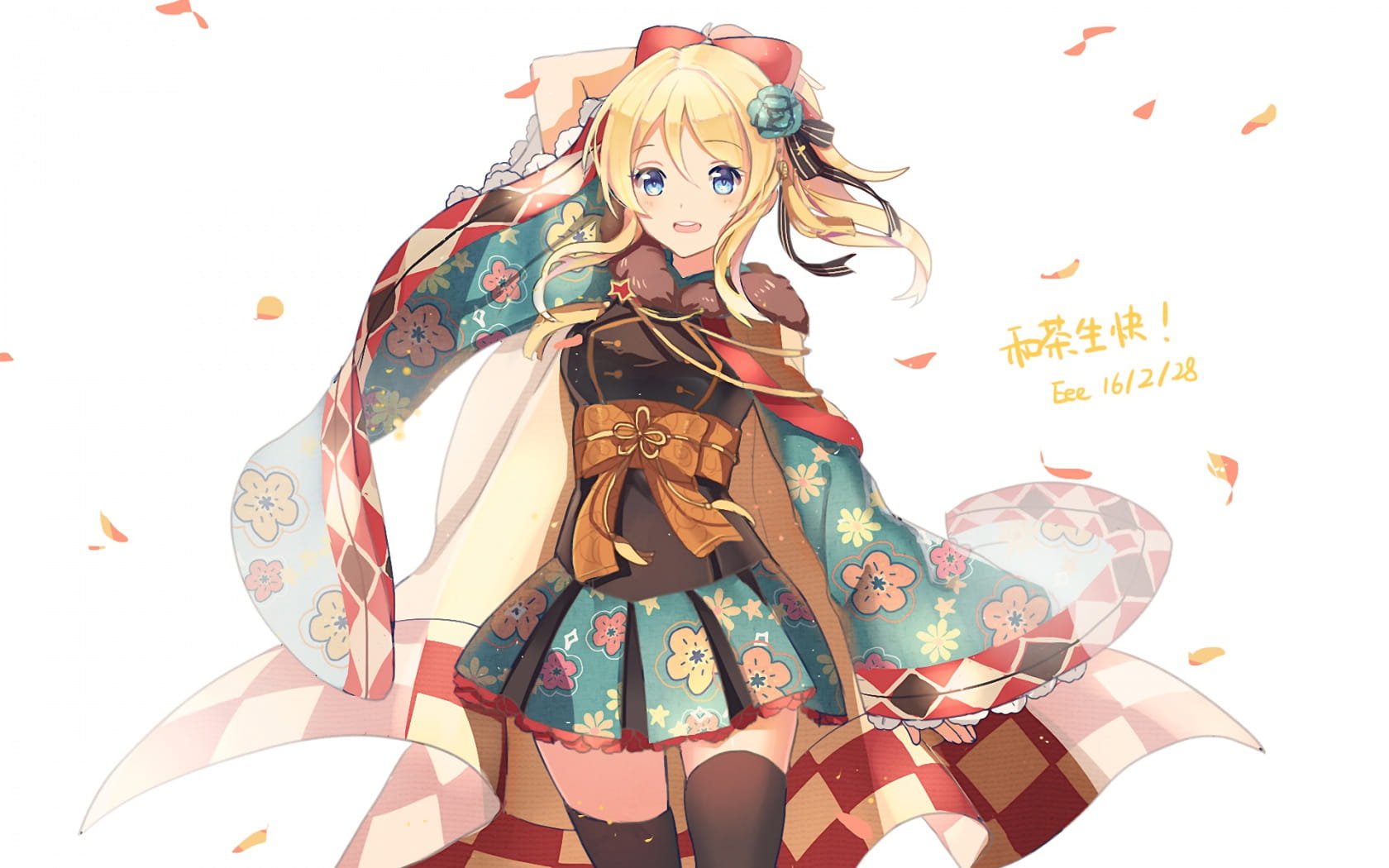 lovelive会长绘 绚濑绘里电脑壁纸(1)