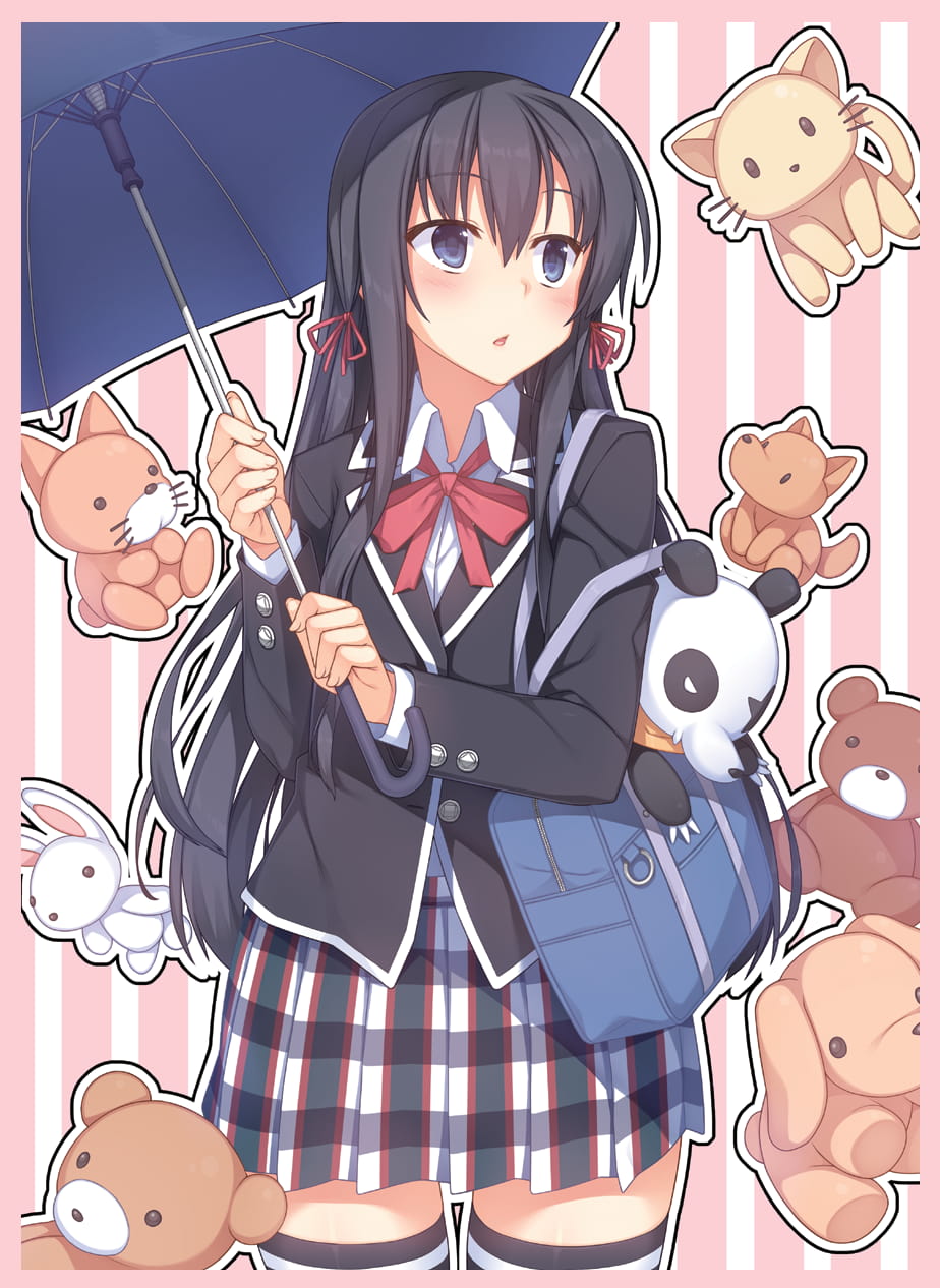 我的青春恋爱物语果然有问题 雪之下雪乃手机壁纸(1)