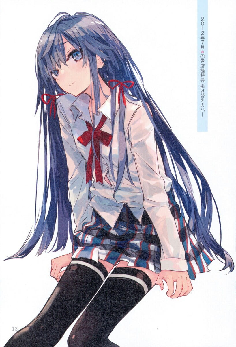 我的青春恋爱物语果然有问题 雪之下雪乃手机壁纸(1)