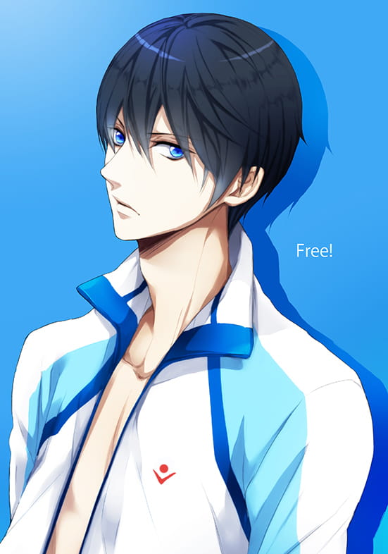 Free！男子游泳部 男神七濑遥手机壁纸(1)