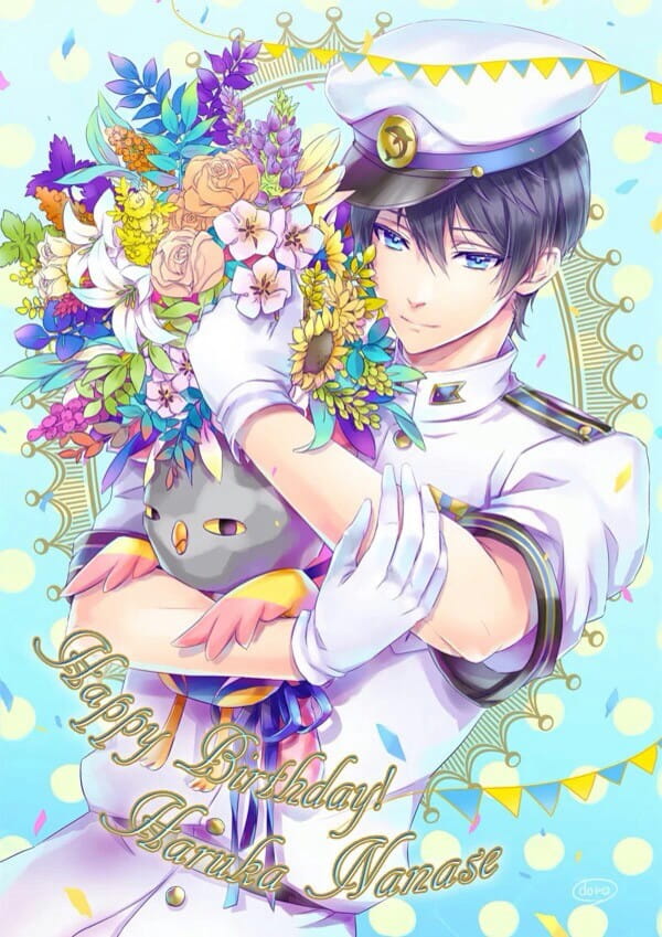 Free！男子游泳部 男神七濑遥手机壁纸(1)