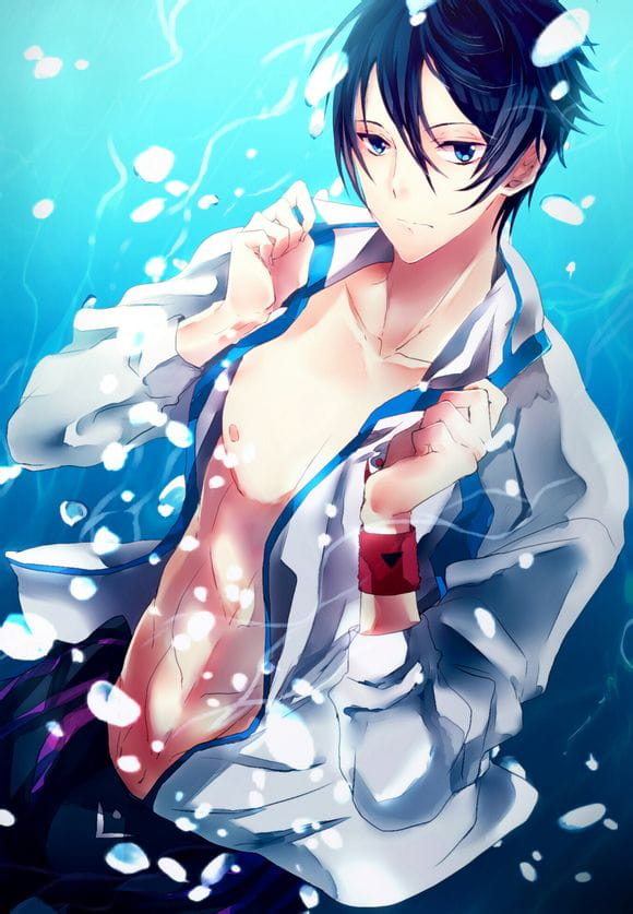 Free！男子游泳部 男神七濑遥手机壁纸(1)