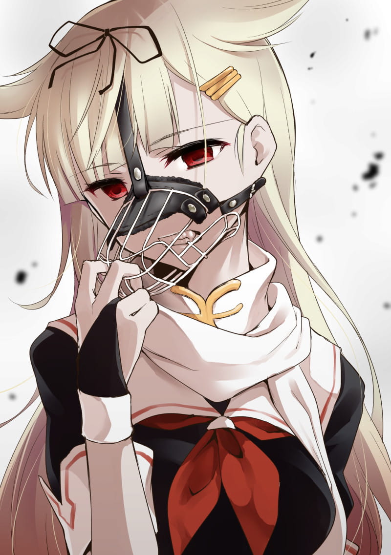 稳如poi~舰队Collection 舰娘夕立动漫手机壁纸下载(1)