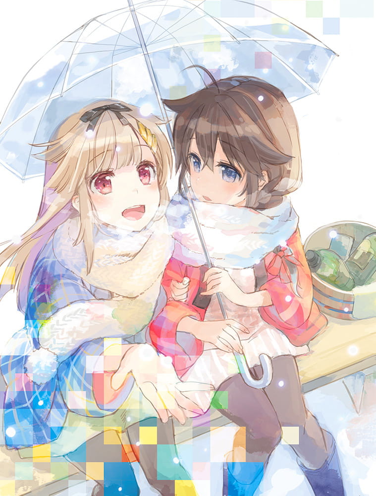 稳如poi~舰队Collection 舰娘夕立动漫手机壁纸下载(1)