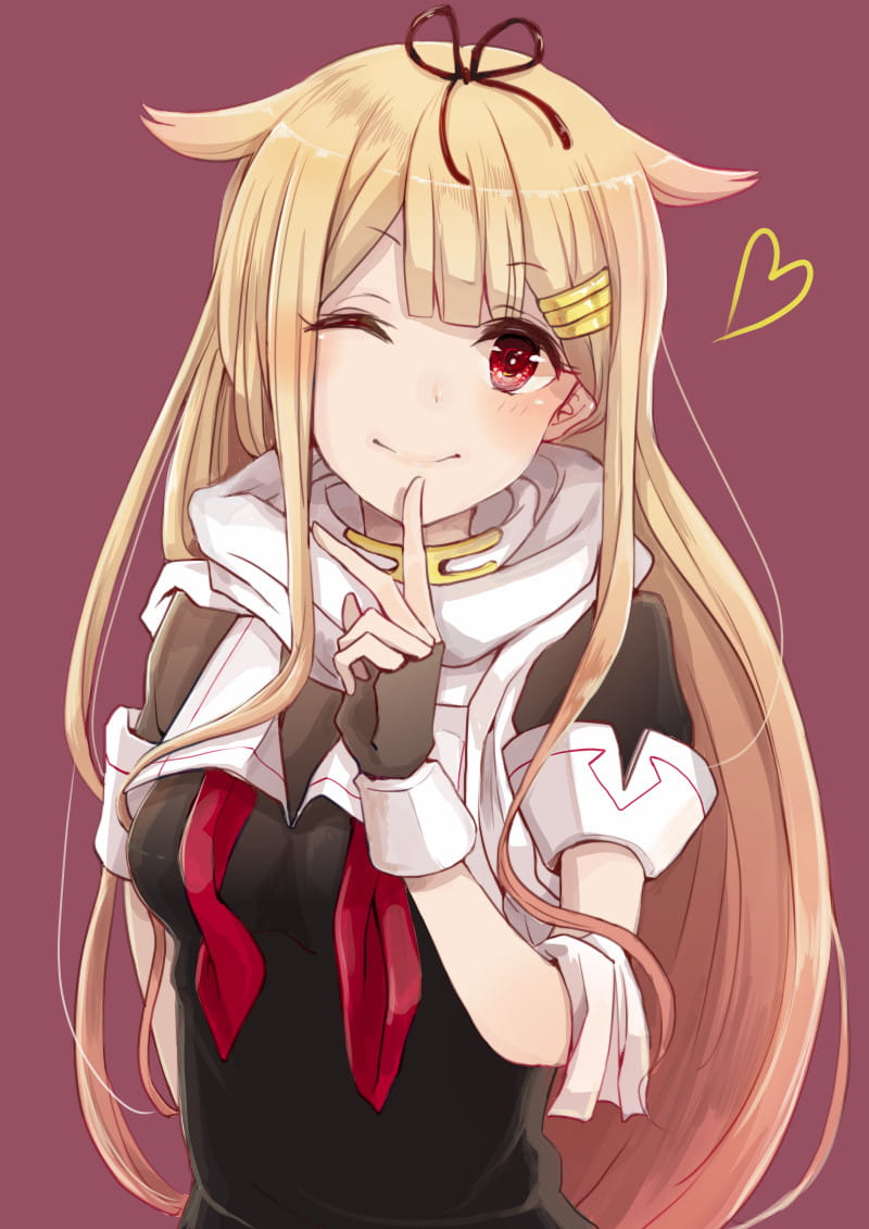 稳如poi~舰队Collection 舰娘夕立动漫手机壁纸下载(1)