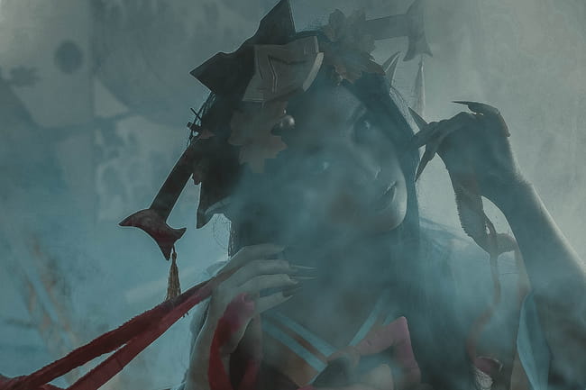 倾国倾城 网易手游阴阳师 红叶鬼女cosplay(1)