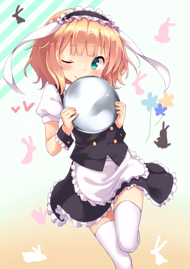 请问今天要来点兔子吗？软萌日常手机壁纸