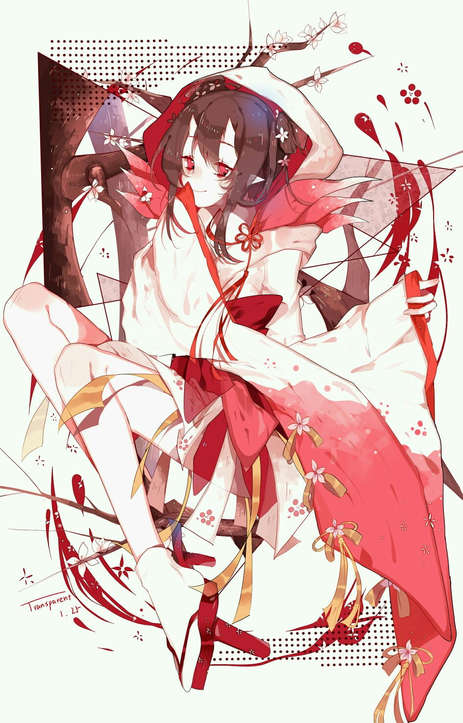 春桃化妖 阴阳师桃花妖手机壁纸