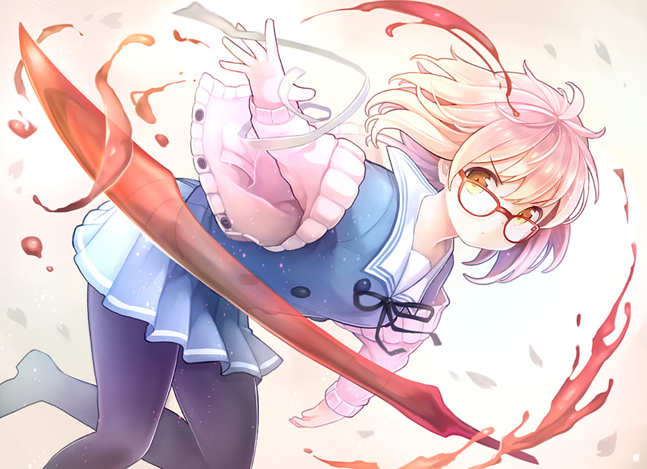 境界的彼方诅咒之血 栗山未来电脑壁纸(1)