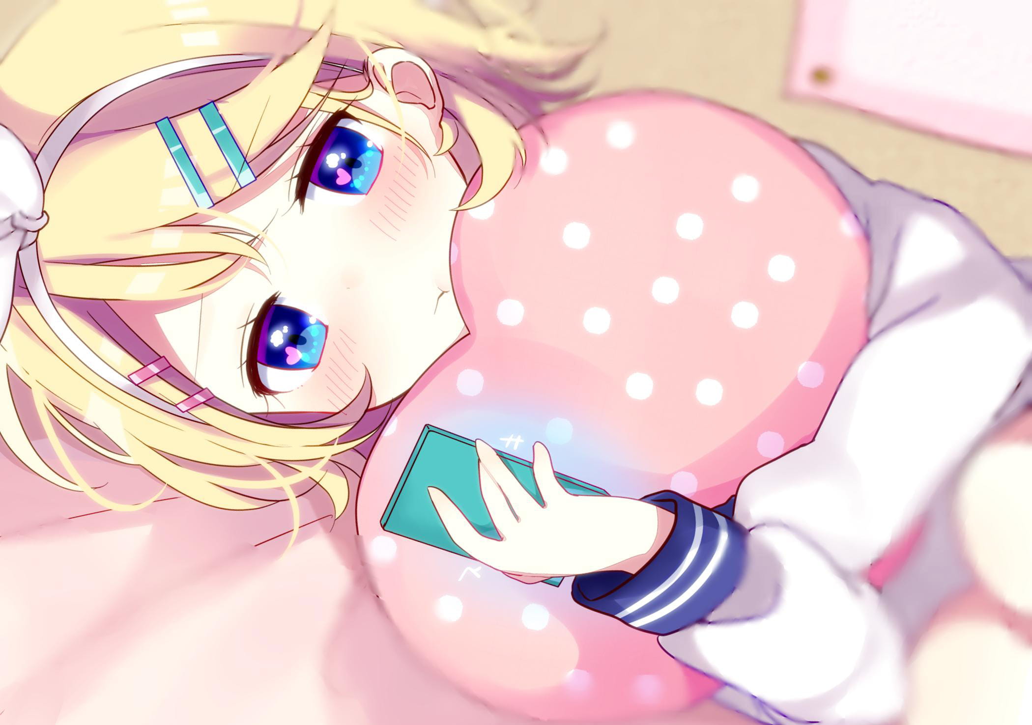 V家镜音双子 镜音铃电脑壁纸下载(1)