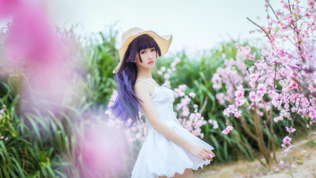 我的妹妹不可能那么可爱 五更琉璃黑猫白裙COS