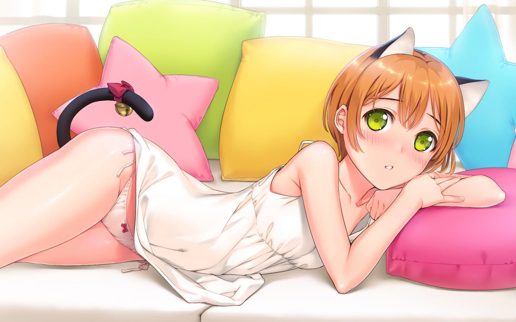 lovelive!凛喵 星空凛动漫电脑壁纸(1)