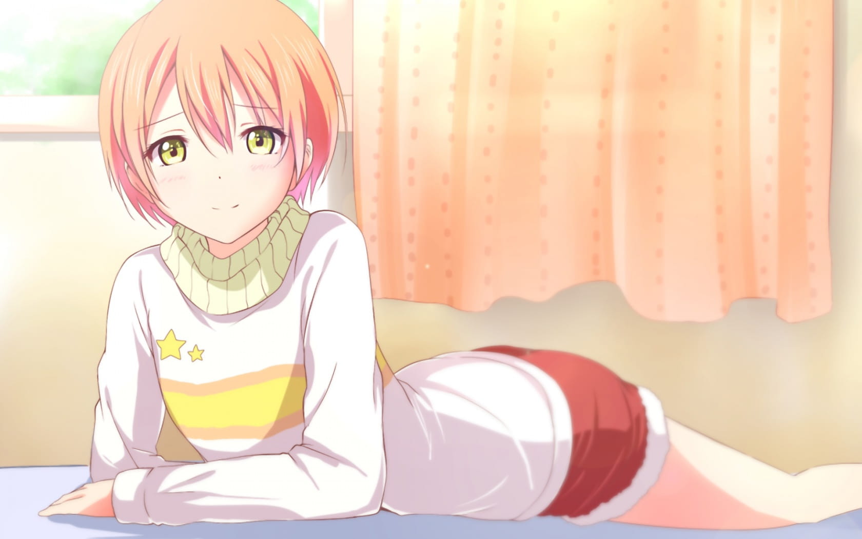 lovelive!凛喵 星空凛动漫电脑壁纸(1)