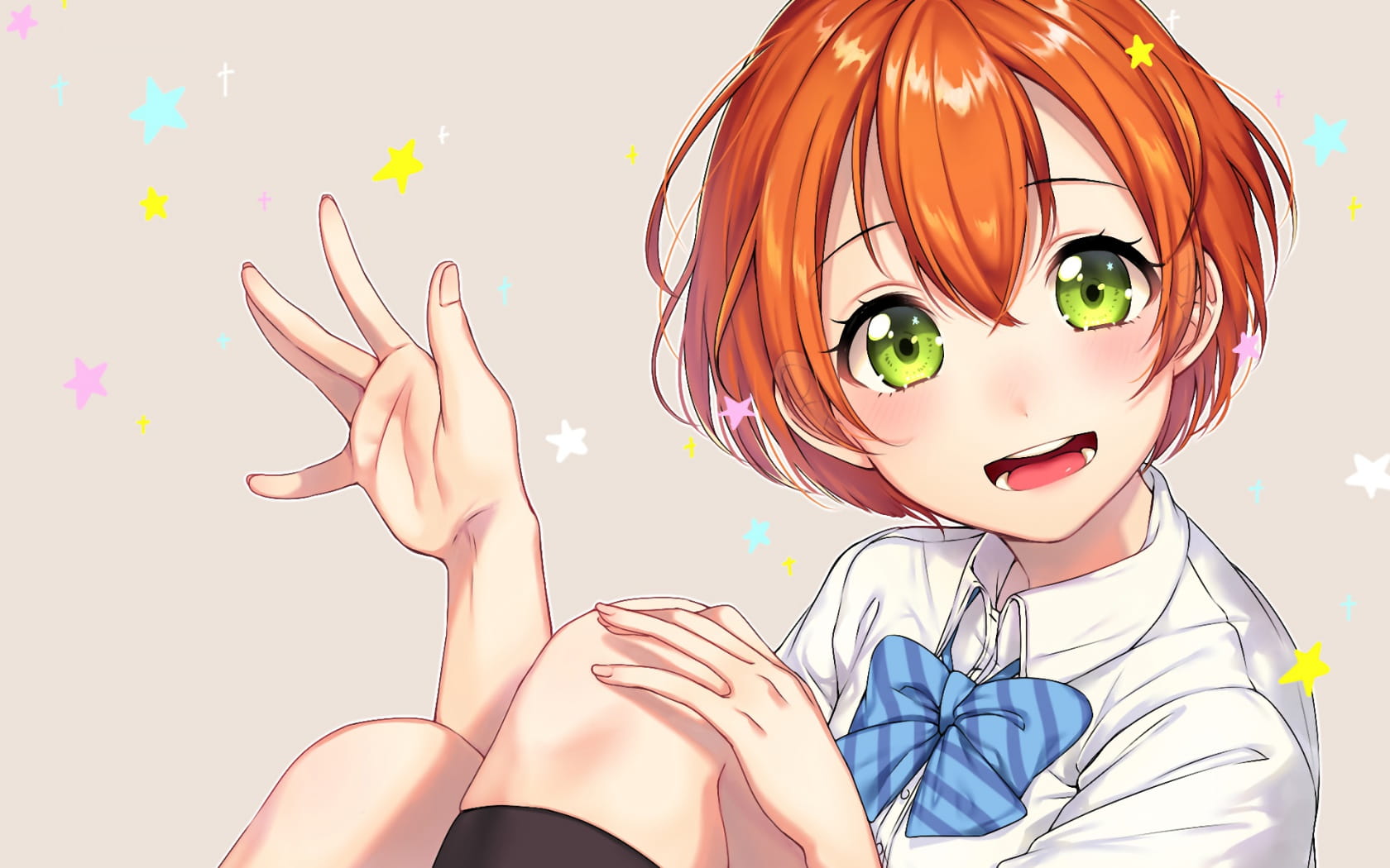 lovelive!凛喵 星空凛动漫电脑壁纸(1)