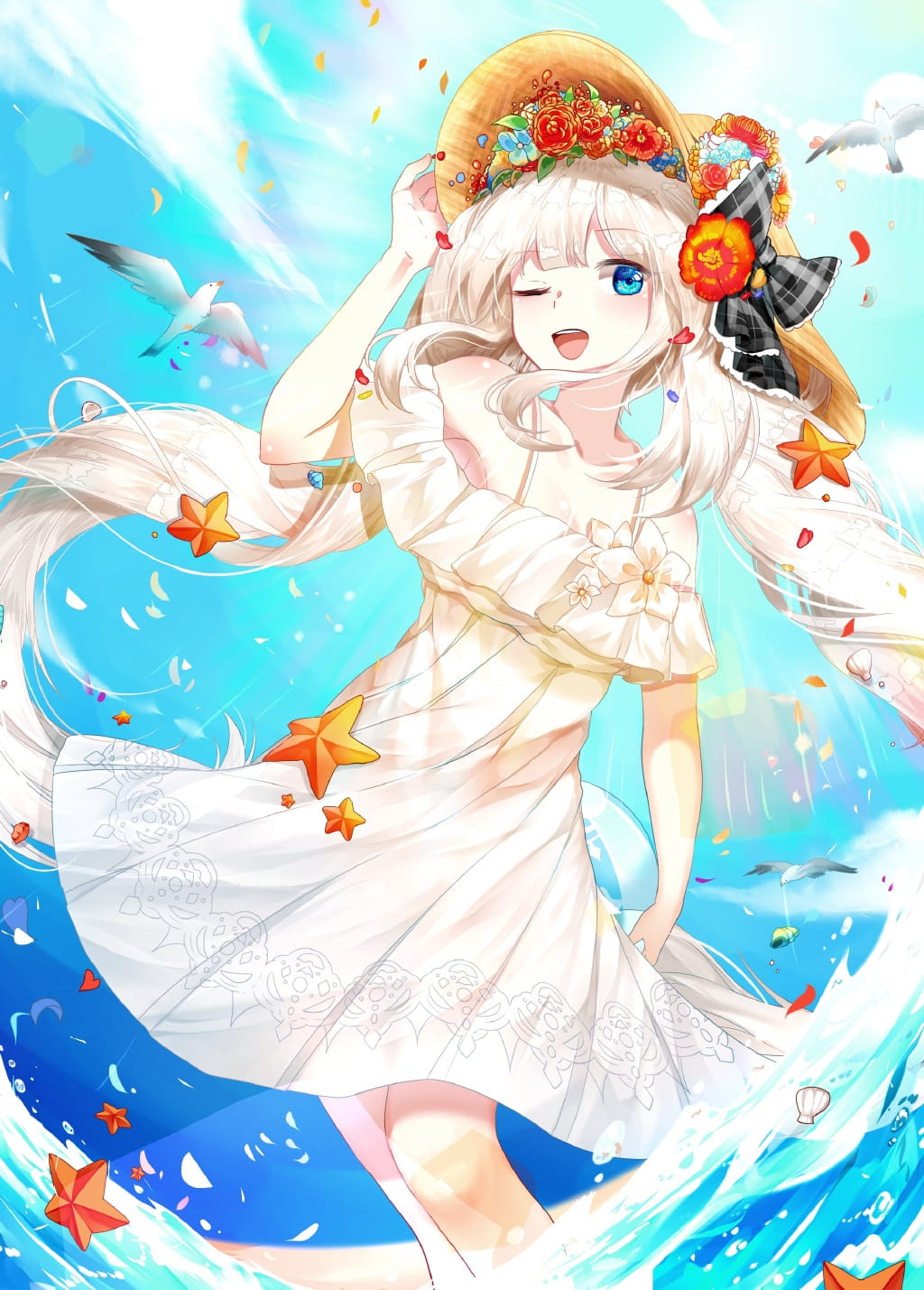 Fate/Grand Order 玛丽皇后手机壁纸