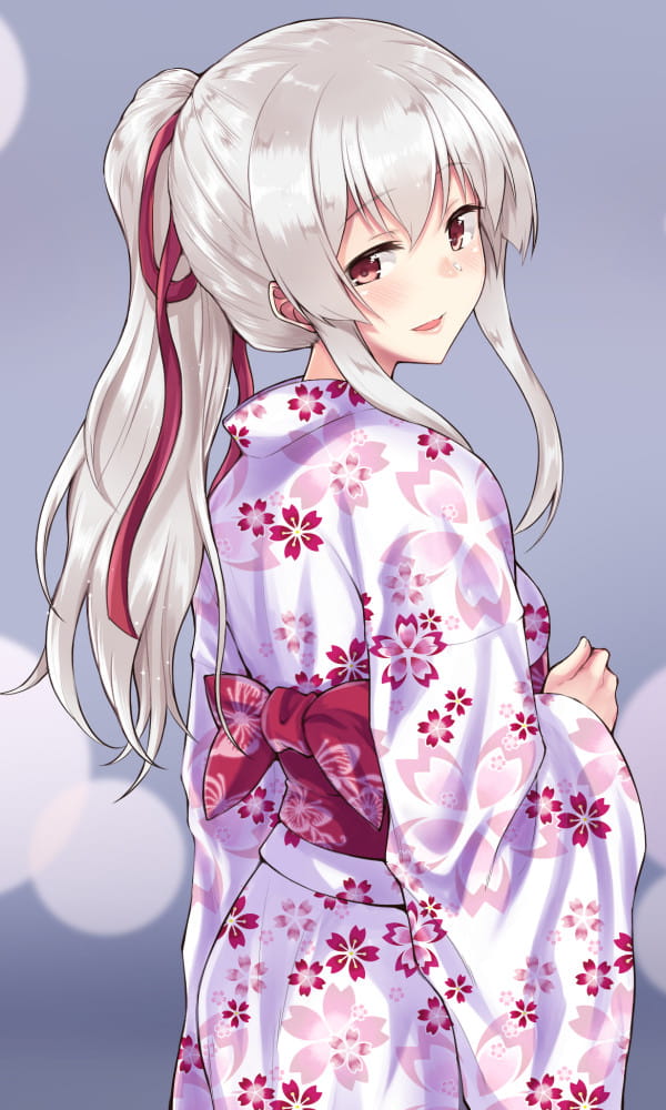 舰队Collection 太太翔鹤 舰娘动漫手机壁纸下载(1)