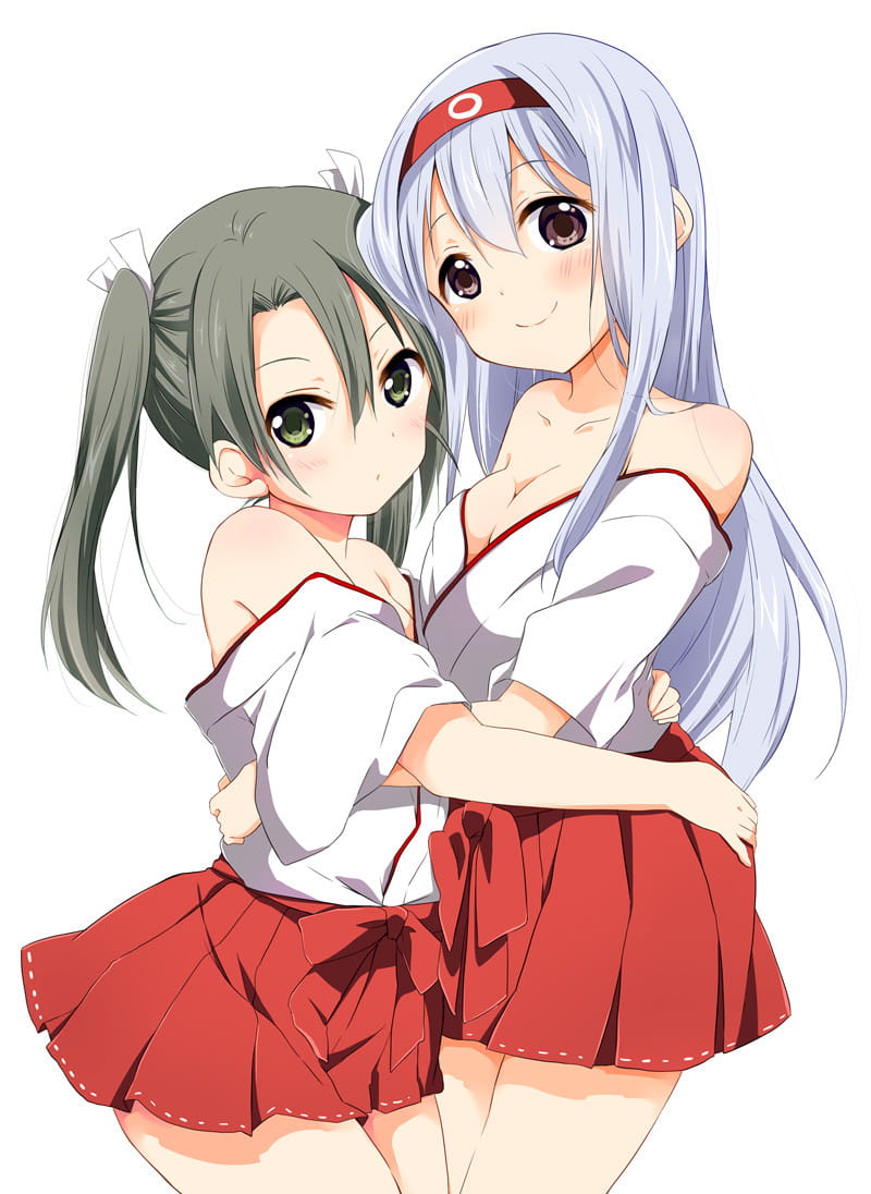 舰队Collection 太太翔鹤 舰娘动漫手机壁纸下载(1)