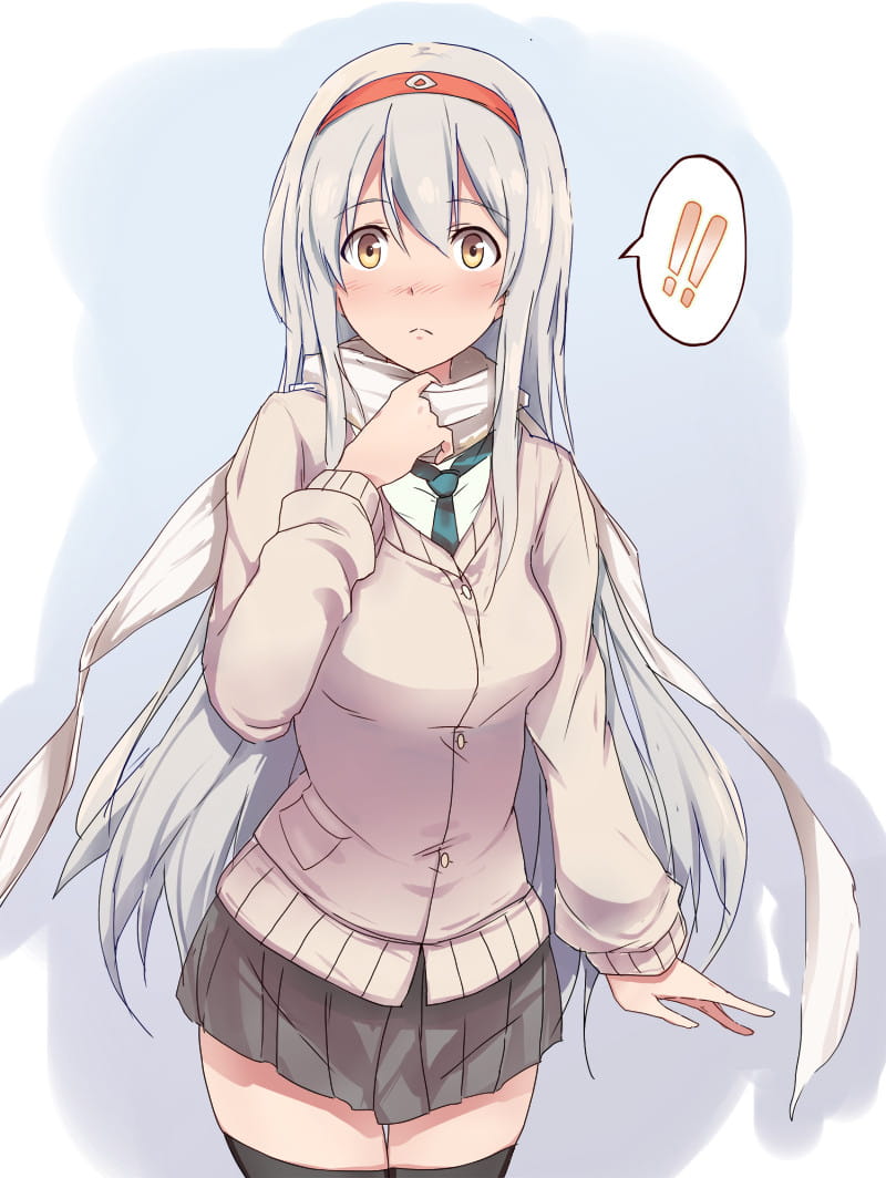 舰队Collection 太太翔鹤 舰娘动漫手机壁纸下载(1)