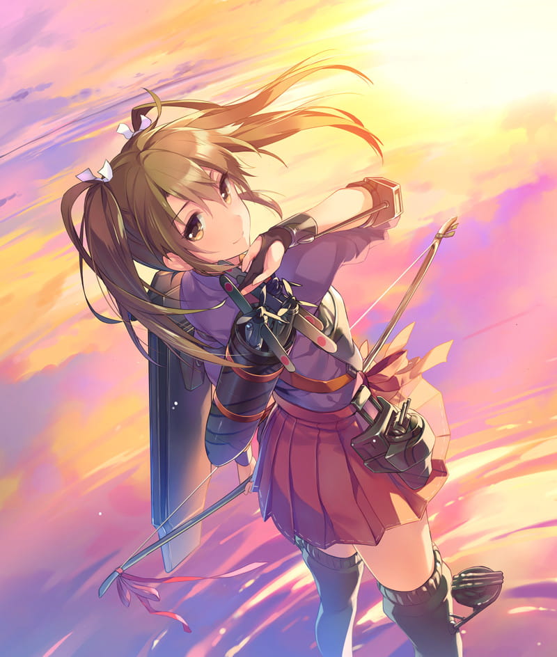 舰队Collection 小姨子舰娘 瑞鹤 动漫手机壁纸下载(1)